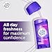 Lady Speed Stick Invisible Dry Antiperspirant Deodorant, Shower Fresh, 2.3oz, 4 Pack