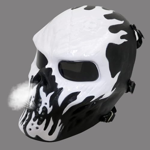 Masque airsoft tête de mort idéal pour vos jeux de survie CS - 3