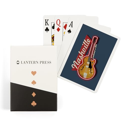 Baraja de Póker Vintage Guitarra Tennessee 52 Cartas