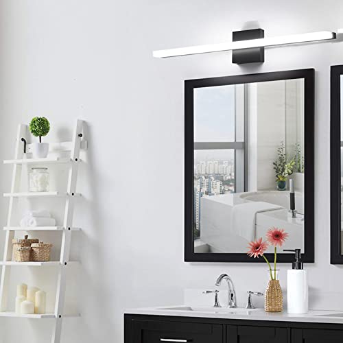 Image of Modern LED Vanity Lights for Bathroom - 24IN 14W (2 Pack) Daylight White Over Mirror Vanity Lighting Fixtures