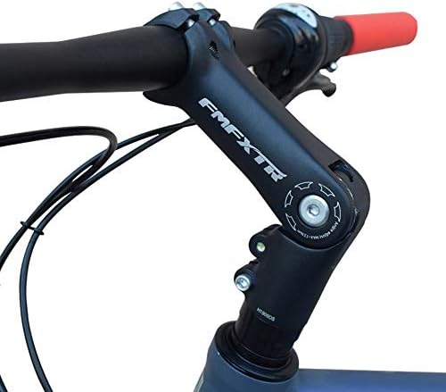 CYSKY Bike Adjustable Stem 31.8 90mm/110mm 0-90° Degree Aluminum Alloy MTB Stem Handlebar Stem for Mountain Bike, Road Bike, MTB, BMX, Cycling