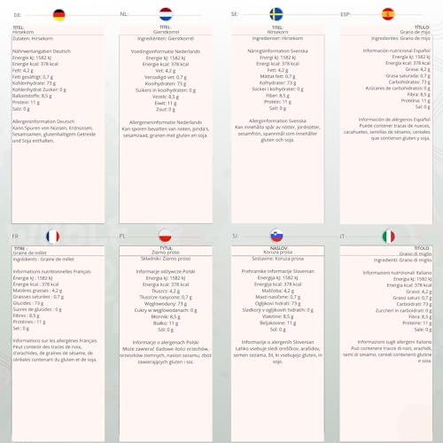 Wholefood Earth Millet Grain 1 kg | GMO Free | Natural | High Fibre