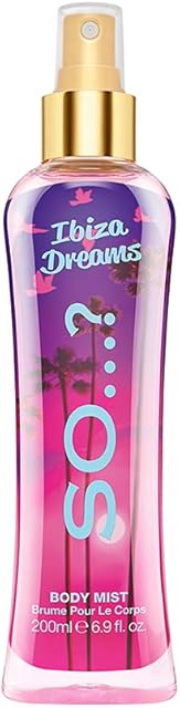 So? Summer Escapes Womens Ibiza Dreams Body Mist Fragrance Spray 200ml