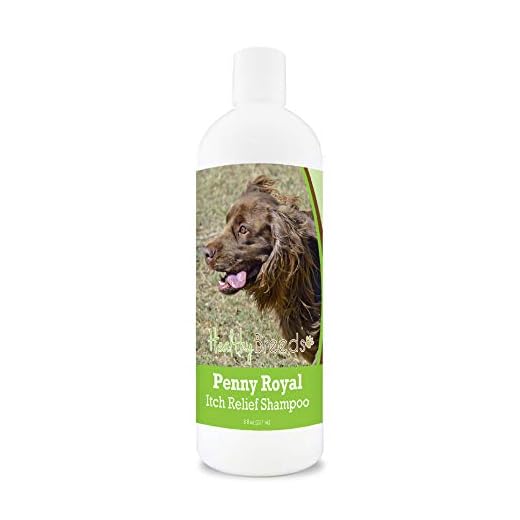 Healthy Breeds Sussex Spaniel Penny Royal Itch Relief Shampoo 8 oz