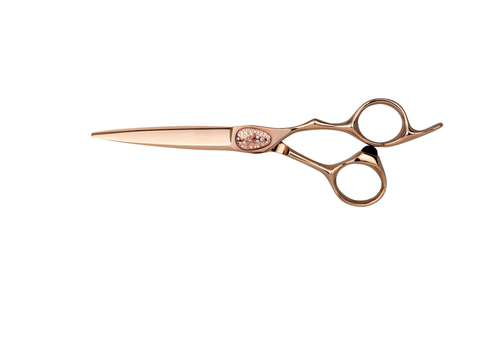 plus Primus - Tijeras de peluquería profesionales de 5,5 pulgadas, con corte de daga, tijeras ergonómicas para cortar el pelo con rodamiento de bolas