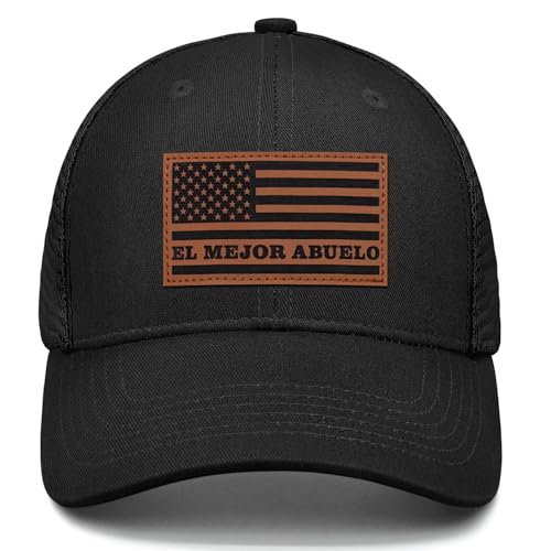 Abuelo Gifts Fathers Day Birthday Gifts from Grandchildren, Adjustable Best Abuelo Hat for Abuelo Grandpa
