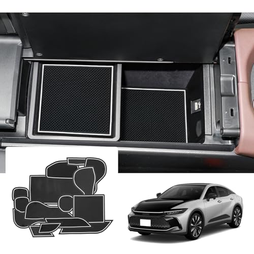 【GAFAT】トヨタ クラウンクロスオーバー TZSH35/AZSH35型 16代目 R4.9~ 新型 専用 ドアポケットマット クラウンクロスオーバー ラバーマット ゴム 防音 ドリンクホルダー クラウンクロスオーバー 35系 アクセサリー ドレスアップ