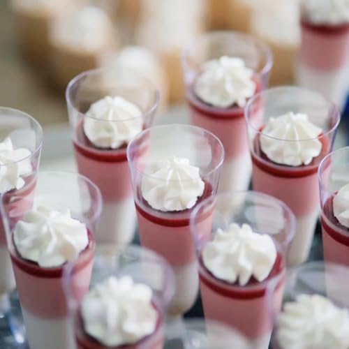 Copas de prosecco para bodas y cumpleaños de plástico transparente rígido 4