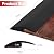 3.3Ft Carpet Floor Transition Strip, Self Adhesive Floor Edging Trim Strip, PVC Threshold Cover for Doorway, Floor Divider Strip Suitable for Threshold Transitions with a Height Less Than 5 mm - Black