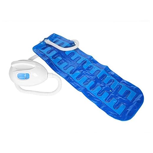 Electric Bathtub Bubble Massage Mat, Waterproof Tub Massaging Spa, Portable Full Body Bubbling Bath Thermal Massager Machine with Air Hose, Motorized Air Pump, Adjustable Bubble(US), Mat Random Color