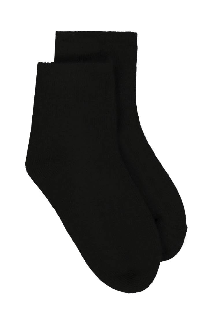 Ulla Popken Ladies Plus Size Plus Size Stockings Fleece Inside Wide Cuff 820838, black, 39-42 Große Größen