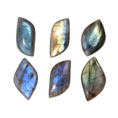Fabrication de bijoux simplifiée avec le lot de cabochons en labradorite