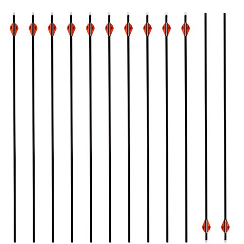 image for SinoArt Carbon Arrows 100% Carton Fiber Shaft 340/400/500 Spine Press-