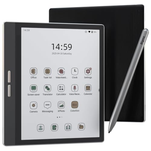 Image of 7 Inch Epaper Tablet for Note Taking, Android 14 4GB 64GB Color