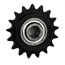 Jeremywell # 40 مسننة التباطؤ سلسلة التباطؤ 1 / 2 "Bore Hardened 17 Tooth