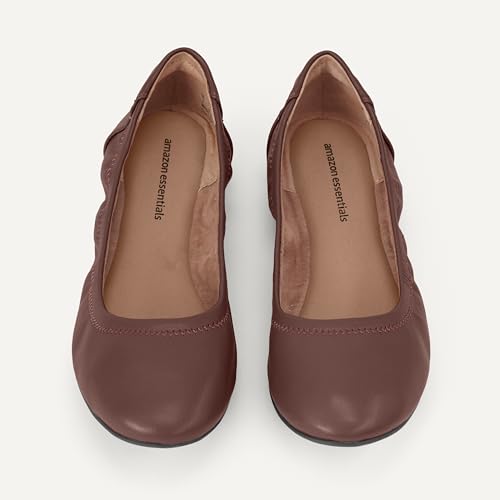 Image of Amazon Essentials Women's Belice Comfortable Slip-On Ballet Flats Shoes