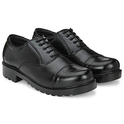 Image of SHOE DAY Genuine Leather Police Shoes for Men Shoes for MENOX4002
