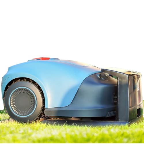 Cortacésped robótico multifuncional con dispositivo de protección de seguridad y características antirrobo para patios y jardines pequeños a medianos