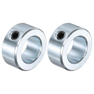 QUARKZMAN 2er-Set Klemmringe mit Klemmverschluss