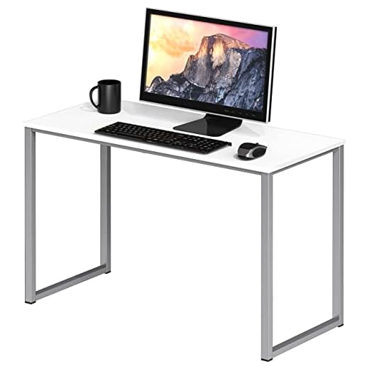 SHW Home Office 32-Inch Computer Desk, White