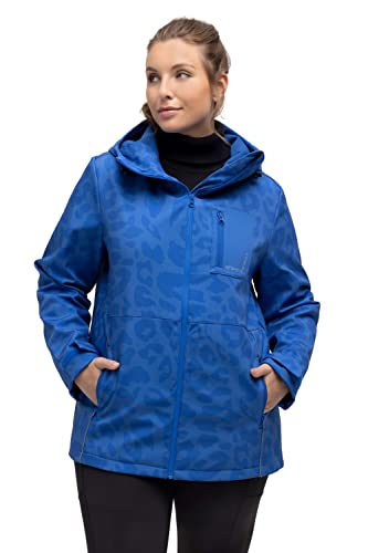 Veste softshell imperméable femme Ulla Popken imprimé léopard