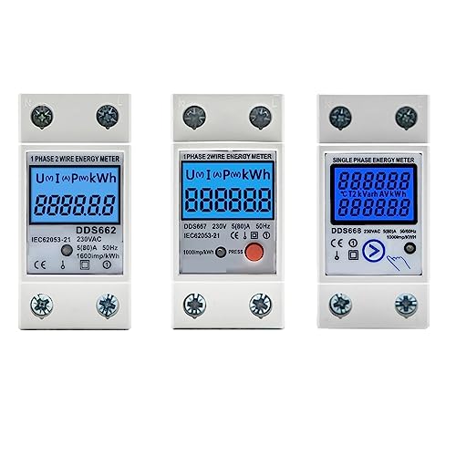 Compteur de consommation d'énergie numérique pour suivre l'électricité d'un studio