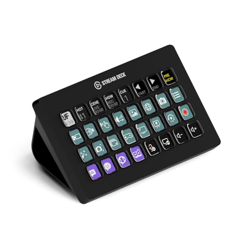 Elgato Stream Deck XL – Advanced Studio Controller, 32 macro keys, trigger actions in apps and...
