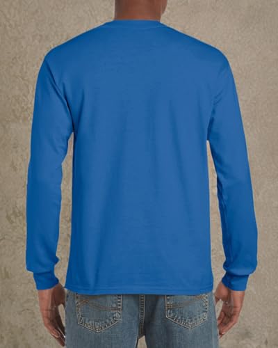 Image of Gildan Adult Ultra Cotton Long Sleeve T-Shirt, Style G2400, Multipack