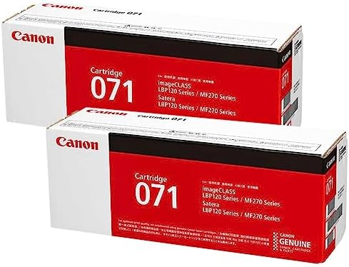 Amazon | CANON 純正品 トナーカートリッジ071 CRG-071 2本セット  