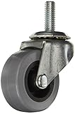 Service Caster PRE20634ZN-TPU-4 Caster with 3/8