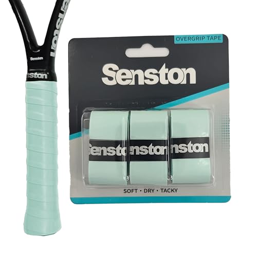 Senston Griffband Tennisschläger Anti-Rutsch Overgrip Badminton Grip für Tennis Griffbänder