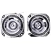 BONCHIZIA Super tweeters, Bullet Tweeters for Car Audio, 1 inch Tweeters, Speakers Car Audio, High Compression Titanium Super Bullet Tweeter with Crossover Capacitor (Pair) Loudspeakers