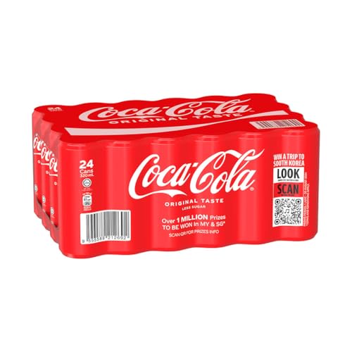 Coca-Cola Original Taste 24 x 320ml (Packaging may vary)