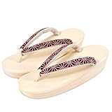 カジュアル 草履 痛くない 日本製 [なごみや] 草履 綿麻 帆布地 PU19 普段 履き 小紋 紬 レディース M 水玉_黒