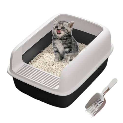 Lettiera gatto aperta,Lettiera per gatti con lato