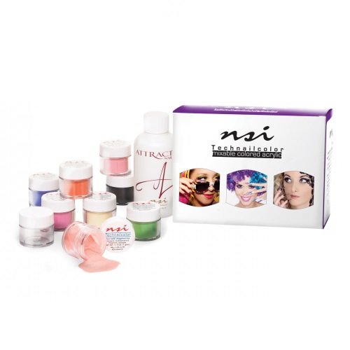 NSI Technailcolor Mixable Colored Acrylic Kit