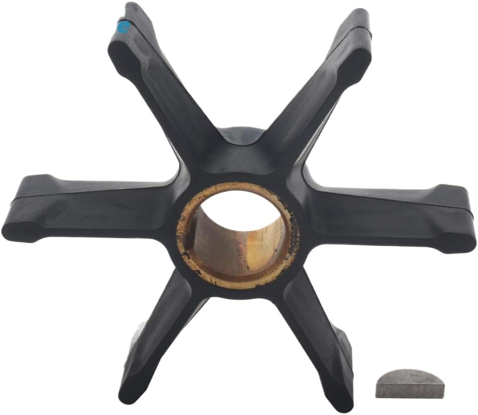 Water Pump Impeller Replacement for Marine Outboard Cooling System with Drive Key