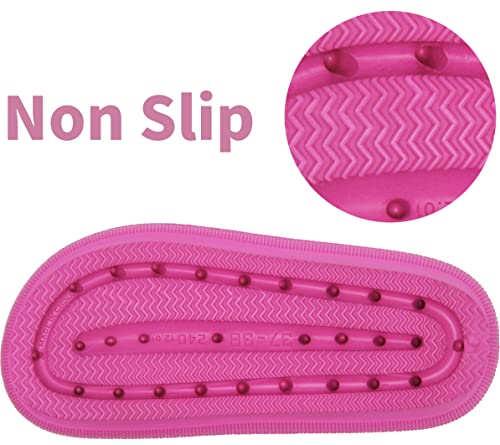 Image of BenSorts Pillow Sandals for Women Men Thick Sole Adjustable Buckles EVA