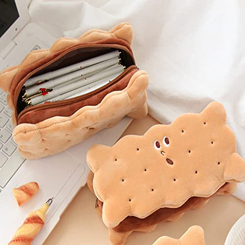 LOGT Trousse à Crayons - Cookies de Dessin animé, Grande capacité pour Filles, garçons, Trousse à Crayons, Trousse à Crayons, Trousse à Crayons, Sacs de Papeterie pour Enfants, étudiants, Adultes Cover