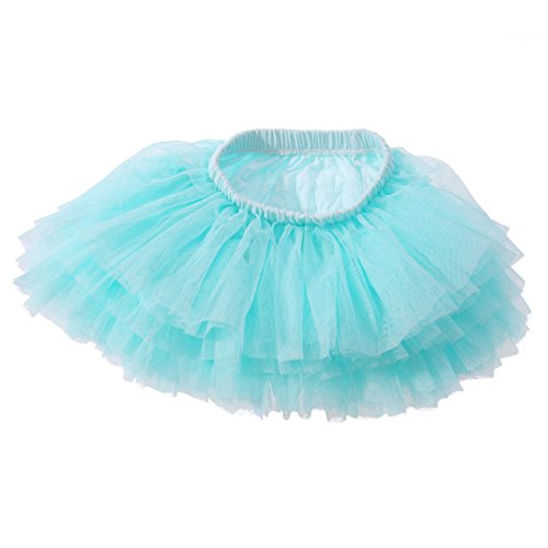 Image of Tutu Skirt for Baby Girl Toddler 6 Layered Tulle Skirts 1-8T