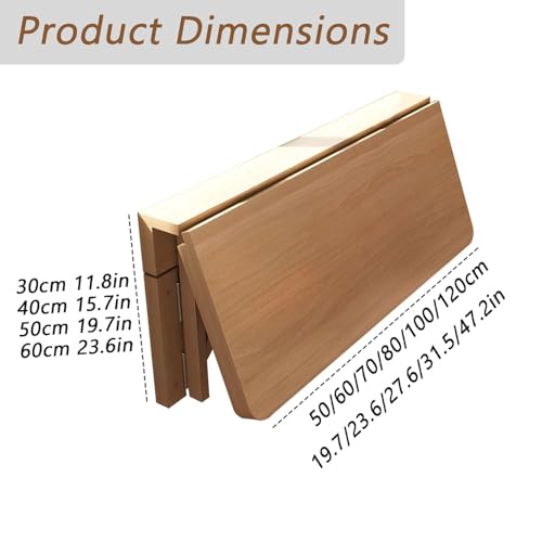 Table murale pliable pour buanderie et petites cuisines exiguës - 3