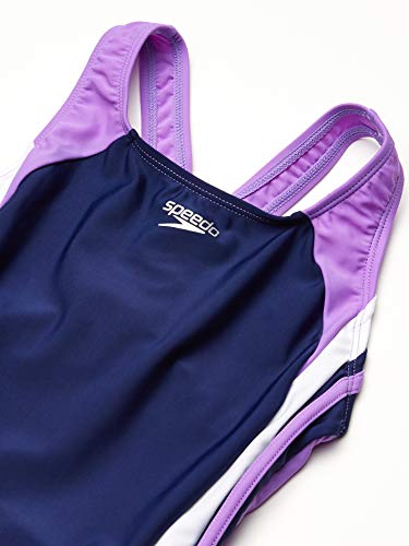 Image of Speedo Girl's Swimsuit One Piece Infinity Splice Thick Strap
