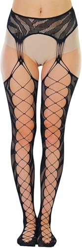 Image of ToBeInStyle Women's Suspender Pantyhose