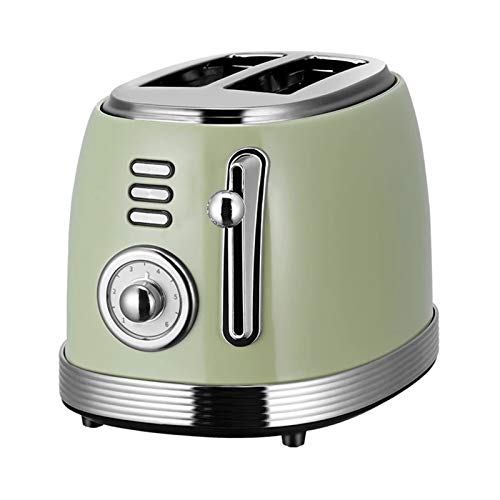 WGGTX Toaster Küchen-Retro-Toast-Maschine Alle Aluminiumlegierungskörper kaltes Licht führte schattenlosen Lampe Brot…