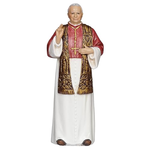 Roman 4 Pope Leo XIV Figurine Patrons & Protectors Collection Catholic Devotional Statue