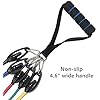Workout-Resistance-Band-Set-with-HandleStack-Up-to-150LBDoor-AnchorAnkle-StrapsExercise-Fitness-Elastic-BandsHome-Weight-Equipment-for-MenWomenResistance-Training-Tubes Workout Resistance Band Set with Handle(Stack Up to 150LB),Door Anchor,Ankle Straps,Exercise Fitness Elastic Bands,Home Weight Equipment for Men/Women,Resistance Training Tubes,150LB