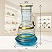 Tanya Glass Vase – Sturdy, Washable, Modern Vase for Home Decor or Hookah Use – Ideal for Living Room, Kitchen, Dining Table, Mantle, or Weddings