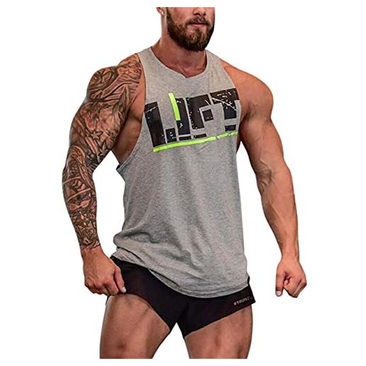 COWBI Camiseta de Tirantes Hombres Deportiva Culturismo Fitness Tank Top sSport Sin Mangas T-Shirt