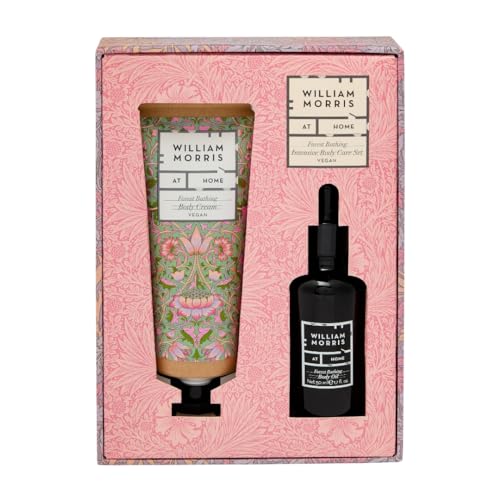 Huile pour le corps 45ml et crème William Morris l'excellence des soins botaniques