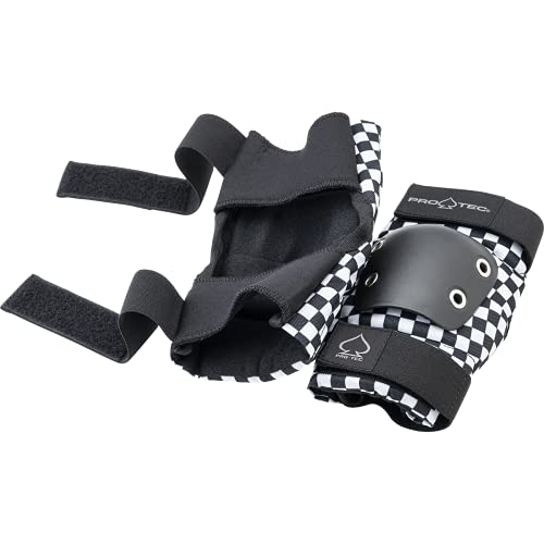 image for Pro-Tec Street 3-Pack Pad Set - Protective Gear for Skateboarding, Rol